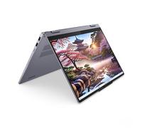 Lenovo IdeaPad 5 2-in-1 con processore AMD Ryzen AI 7 350, display touchscreen IPS WUXGA da 14 pollici, memoria LPDDR5X da 16 GB, memoria 512 GB, penna digitale, Wi-Fi 7, fotocamera ibrida FHD IR e
