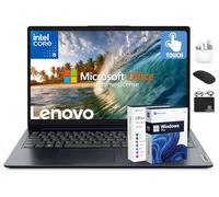 Lenovo IdeaPad Business Laptop, touchscreen FHD da 15,6 pollici, potente Intel i5-1334U a 10 core, computer copilota AI, 40 GB di RAM, 1,5 TB di memoria (SSD da 1 TB+500 GB Ext), HubxcelAccessory, Win