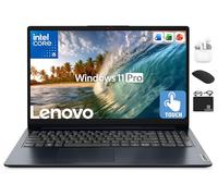 Lenovo IdeaPad Business Laptop, touchscreen FHD da 15,6", potente Intel i5-1334U a 10 core, computer copilota AI, 24 GB di RAM, 1 TB di memoria (SSD da 512 GB+500 GB Ext), HubxcelAccessory, Win 11 Pro