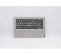 Lenovo Ideapad C340-14IML Tastiera Palmrest Top Cover Nordic Grigio 5CB0S17556