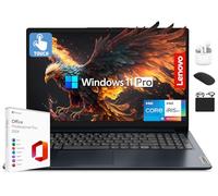 Lenovo IdeaPad Computer portatile 2025 Business, touchscreen FHD da 15,6 pollici, 16 GB di RAM, 1 TB di memoria (SSD da 512 GB +500 GB Ext), Intel Core i5 a 10 core, batteria lunga, HubxcelAccessory