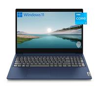 Lenovo Ideapad - Computer portatile 3i, display FHD da 15,6", Intel Core i3-1115G4 di 11a generazione, RAM da 8 GB, SSD PCIe da 128 GB, webcam, HDMI, Wi-Fi, lettore di impronte digitali, Bluetooth