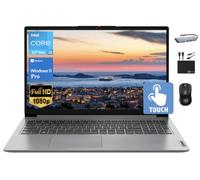 Lenovo IdeaPad - Computer portatile aziendale da 15,6", touchscreen FHD IPS, processore Intel Core i3-1215U (fino a 4,4 GHz), RAM da 16 GB, SSD da 1 TB, grafica UHD, Wi-Fi 6, batteria lunga, Win 11