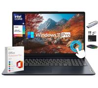 Lenovo IdeaPad - Computer portatile con touchscreen IPS FHD da 15,6", computer aziendale AI, Intel Core i5-1335U (10-Core fino a 4,6 GHz), 40 GB di RAM, 2,5 TB di memoria (SSD da 2 TB + 500 GB Ext