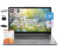 Lenovo IdeaPad - Computer portatile da 14 pollici 2025, 36 GB di RAM, memoria da 1,6 TB (SSD da 1 TB, 128 GB eMMC + 500 GB Ext), processore Intel Core, grafica UHD, batteria a lunga durata WiFi-6
