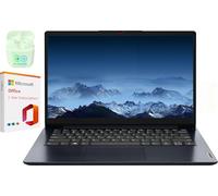 Lenovo IdeaPad - Computer portatile da 14 pollici, 4 GB di RAM e 1,1 TB di memoria (SSD da 1 TB + 128 GB eMMC), Intel Celeron dual-core, Windows 11 Home con Microsoft Office 365 incluso 1 anno