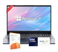 Lenovo IdeaPad - Computer portatile da 15,6" con Microsoft 365 per studenti e aziende, Intel Core, 36 GB di RAM | SSD da 2 TB + 128 GB eMMC | Archiviazione cloud da 1 TB | Batteria da 11 ore | Windows