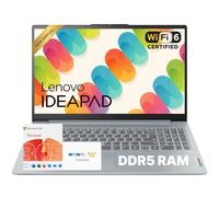 Lenovo Ideapad - Computer portatile da 15,6" con Microsoft Copilot AI e Office 365, Intel Core, memoria da 640 GB (SSD da 128 GB + 512 GB esterna), archiviazione cloud da 1 TB, Wi-Fi 6, batteria 10