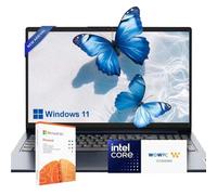 Lenovo IdeaPad - Computer portatile da 15,6" per aziende e studenti, processore Intel Dual Core | Microsoft 365 | 20 GB di RAM | SSD da 512 GB + eMMC da 128 GB | Archiviazione cloud da 1 TB | Windows
