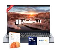 Lenovo IdeaPad - Computer portatile da 15,6" per aziende e studenti, processore Intel Dual Core | Microsoft 365 | 20 GB di RAM | SSD da 512 GB + eMMC da 128 GB | Archiviazione cloud da 1 TB | Windows