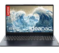 Lenovo Ideapad - Computer portatile da 15,6 pollici, Intel Celeron N4500, RAM DDR4 da 8 GB, eMMC da 128 GB + SSD da 512 GB, blu abisso, Win 11 Home, sottile e leggero, batteria a lunga durata, webcam