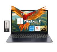 Lenovo IdeaPad - Computer portatile FHD da 15,6" per aziende, CPU Intel Pentium 4-Core, 20 GB di RAM, 1,16 TB di memoria (SSD da 1 TB + set docking station da 160 GB), webcam HD, Office 365 1 anno,