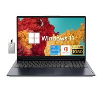 Lenovo IdeaPad - Computer portatile FHD da 15,6", processore Intel Pentium Silver N6000, 20 GB di RAM, SSD PCIe da 1 TB, webcam HD 720P, WiFi 5, 1 anno di ufficio, blu, Win 11, scheda USB Hotface da