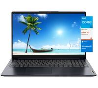 Lenovo IdeaPad - Computer portatile FHD Premium da 15,6" (ultimo modello), processore Intel QuadCore, 12 GB di RAM, SSD da 640 GB (eMMC da 128 GB + SSD PCIe da 512 GB), Microsoft 365 di 1 anno, WiFi