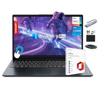 Lenovo IdeaPad - Computer portatile FHD touchscreen da 15,6" 2025, Intel i5-1235U 10-Core (Beat i7-1195G7), 16 GB di RAM, memoria da 1 TB (512 GB SSD + 500 GB Ext), MarxsolAccessory, Lifetime MS