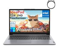 Lenovo Ideapad - Computer portatile FHD touchscreen da 15,6", processore Intel 6-Core (Beat i5-1155G7), RAM DDR4 da 40 GB, SSD PCIe da 2 TB, WiFi 6, Type-C, HDMI, grigio cloud, Windows 11 Pro S, cavo