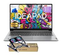 Lenovo IdeaPad - Computer portatile per studenti 2025, display FHD da 15,6", CPU Intel 4-Core, 8 GB di RAM, 128 GB eMMC, Wi-Fi 6, webcam, Windows 11, ADP 1 anno + Office 365 con cloud da 1 TB, scuola