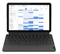 Lenovo IdeaPad Duet Chromebook 2-in-1 - Display 10.1'' Full HD, Processore MediaTek P60T, Storage 64GB, RAM 4GB, Wi-Fi+Bluetooth, ChromeOS, Lenovo Keyboard, Blu Ghiaccio/Grigio Ferro