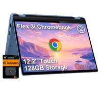 Lenovo IdeaPad Flex 5i Chromebook Plus - Computer portatile 2 in 1 (touchscreen FHD+ da 14", Intel 10-Core i5-1334U, 8 GB di RAM, 512 GB di memoria (256 GB + 256 GB IST SD)) Business, casa, studenti
