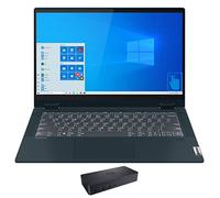 Lenovo IdeaPad Flex 5 14ALC05 - Computer portatile domestico e aziendale (AMD Ryzen 7 5700U 8-Core, 16 GB RAM, SSD 512 GB, AMD Radeon, 14 pollici 2 in 1 FHD Touch Abyss Blue (1920 x 1080), FP, Win 11