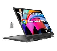 Lenovo IdeaPad Flex 5i 14" FHD 2-in-1 Touchscreen Laptop, Intel Core i3-1315U, 8GB RAM, 128GB SSD, Intel UHD Graphics, Tastiera retroilluminata, Webcam, Wi-Fi 6E, Chrome OS, Grigio, Scheda USB Hotface