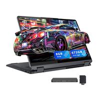 Lenovo IdeaPad Flex 5i 14" WUXGA Touch 2-in-1 Laptop, Intel i5-1235U, 8GB LPDDR4X, 672GB Storage (512GB SSD + 160GB Docking Station), tastiera retroilluminata, lettore di impronte digitali, fotocamera