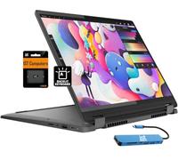 Lenovo IdeaPad Flex 5i Chromebook Plus 14" FHD+ 2-in-1 Touchscreen Laptop (Intel Core i3-1315U, 8 GB di RAM, 256 GB di archiviazione), webcam FHD, retroilluminato, Chrome OS, con Google AI, 2 TB di
