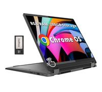 Lenovo IdeaPad Flex 5i Plus 14" WUXGA Touch Chromebook 2 in 1, Intel i3-1315U, 8 GB di RAM, 288 GB di memoria (128 GB eMMC + set docking station da 160 GB), tastiera retroilluminata, webcam FHD, Wi-Fi
