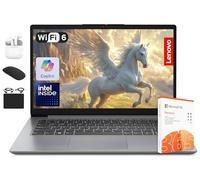 Lenovo IdeaPad Laptop Business Student 2025, Display da 14 pollici, processore Intel Dual Core, 12 GB di RAM + 884 GB di memoria (SSD da 256 GB + 128 GB eMMC + 500 GB Ext), 11 ore, HubxcelAccessory