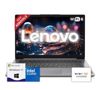 Lenovo IdeaPad Laptop con Microsoft Office, 12 GB di RAM, 1,2 TB (1 TB Cloud e 256 GB di archiviazione), CPU Intel ad alte prestazioni, batteria 11 ore, lettore di schede SD, webcam + USB-C, WOWPC