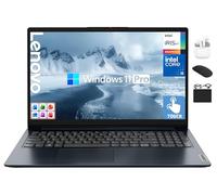 Lenovo IdeaPad - Laptop per studenti d'affari 2025-2026, ufficio a vita, computer Al Computer, Intel i5 a 10 core, touchscreen FHD da 15,6 pollici, 40 GB di RAM, memoria da 1,5 TB (SSD da 1 TB + 500