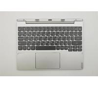 Lenovo Ideapad Miix 320-10ICR Dock Tastiera Touchpad Palmrest Argento 5N20P20555