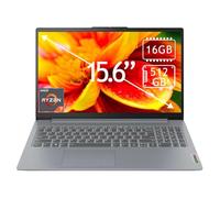 Lenovo IdeaPad Slim 3 - Computer portatile touchscreen Full HD da 15,6", AMD Ryzen 7 5825U, memoria da 16 GB, SSD da 512 GB, grigio artico