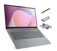 Lenovo IdeaPad Slim 3 Linux Laptop, 15,6" FHD Touchscreen, 8-Core AMD Ryzen 7 5825U, 16GB RAM, 2TB SSD, tastiera, lettore di schede SD, penna stilo + SSD portatile esterno + hub USB, Linux Ubuntu OS