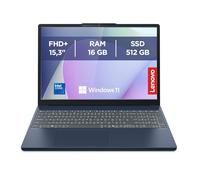 Lenovo IdeaPad Slim 3 Notebook 15,3” WUXGA (1920x1200), Intel Core 7 240H, 16GB RAM, 512GB SSD, Windows 11 Home, WiFi 6 - Cosmic Blue