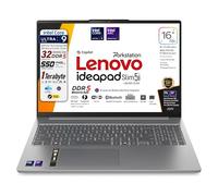 Lenovo, Ideapad Slim 5i, Intel Core Ultra9 185H 16Core, DDR5 32Gb, Display WUXGA 16" IPS FHD+, SSD Nvme da 1Tb, Wi-Fi 6, Bt, Web cam, Thunderbolt, Tastiera retroilluminata, Ready to Use