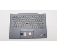 Lenovo Jaguar-1 FRU Grp KBD Bezel ASM WWAN Gray (Chicony), FRU5M11C41012 (ASM WWAN Gray (Chicony))