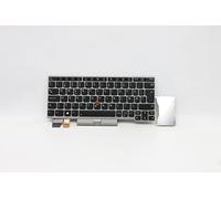 Lenovo Keyboard BL Silver Danish, FRU01YP929