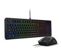 Lenovo Legion KM310 RGB Wired Gaming Keyboard & Mouse Combo - K310 Keyboard w/Silent Operation & Compact Water-Resistant Design - M300S Mouse with 8000 Adjustable DPI, 220 IPS, 6 Programmable Buttons