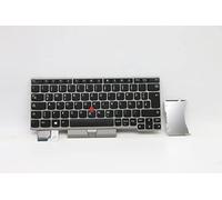 Lenovo Keyboard Silver German, FRU01YP892