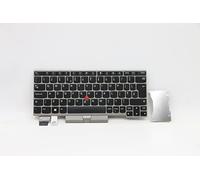 Lenovo Keyboard Silver UK English, FRU01YP908