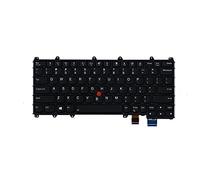 Lenovo Keyboard SUNREX Black CF058 01HW617, Keyboard, French, FRU01HW617 (01HW617, Keyboard, French, ThinkPad X380 Yoga)