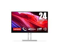 Lenovo L24i-4A Monitor 23.8" FHD (1920x1080), IPS, 1ms, 100Hz, Altoparlanti integrati, Low Blue Light, Bordi Ultrasottili, Regolabile, HDMI e VGA