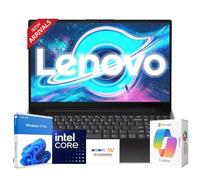 Lenovo Laptop aziendale di recente rilascio 2026 con MS 365 per il Web, potente processore Intel, DDR5 da 16 GB, PCIE da 512 GB, display FHD da 15,6 pollici, velocità di ricarica rapida, durata della