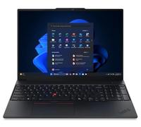 Lenovo Laptop ThinkPad E16 Gen 3 con processore Intel Core 7 240H, Copilot+ Display non touch IPS WUXGA da 16 pollici, 16 GB DDR5-5600MT/s di memoria, 512 GB di SSD, fotocamera RGB da 5 MP, Wi-Fi 6E e
