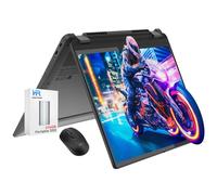 Lenovo Laptop touchscreen Flex 5i Chromebook Plus - Tablet 2 in 1 FHD+ Touch Flip da 14 pollici - Intel Core i3-1315U -8 GB di RAM -512 GB di spazio di archiviazione - Tastiera retroilluminata -Scuola