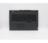 Lenovo Legion 5-17IMH05 Tastiera Palmrest Top Cover UK Grigio 5CB0Z21110