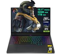 Lenovo Legion 5 - Computer portatile da gioco con tecnologia AI da 15" WQXGA 2560x1600 OLED 165Hz Intel 20-core Ultra 7 255HX (>i9-14900HX) 32GB RAM 1TB SSD GeForce RTX 5070 DLSS4 (fino a 798 top AI