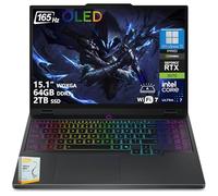 Lenovo Legion 5 - Computer portatile da gioco con tecnologia AI, WQXGA OLED da 15", 165 Hz, Intel Core Ultra 7 255HX (>i9-14900HX), SSD da 64 GB DDR5 2 TB, GeForce RTX 5070 8 GB DLSS4 | Win11 Pro