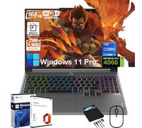 Lenovo Legion 5i - Computer portatile da gioco, con unità CD/DVD esterna e durata dell'ufficio, display da 16" a 165 Hz, Intel 24-Core i9-14900HX, RTX 4060, KB retroilluminato, Win 11 Pro, con